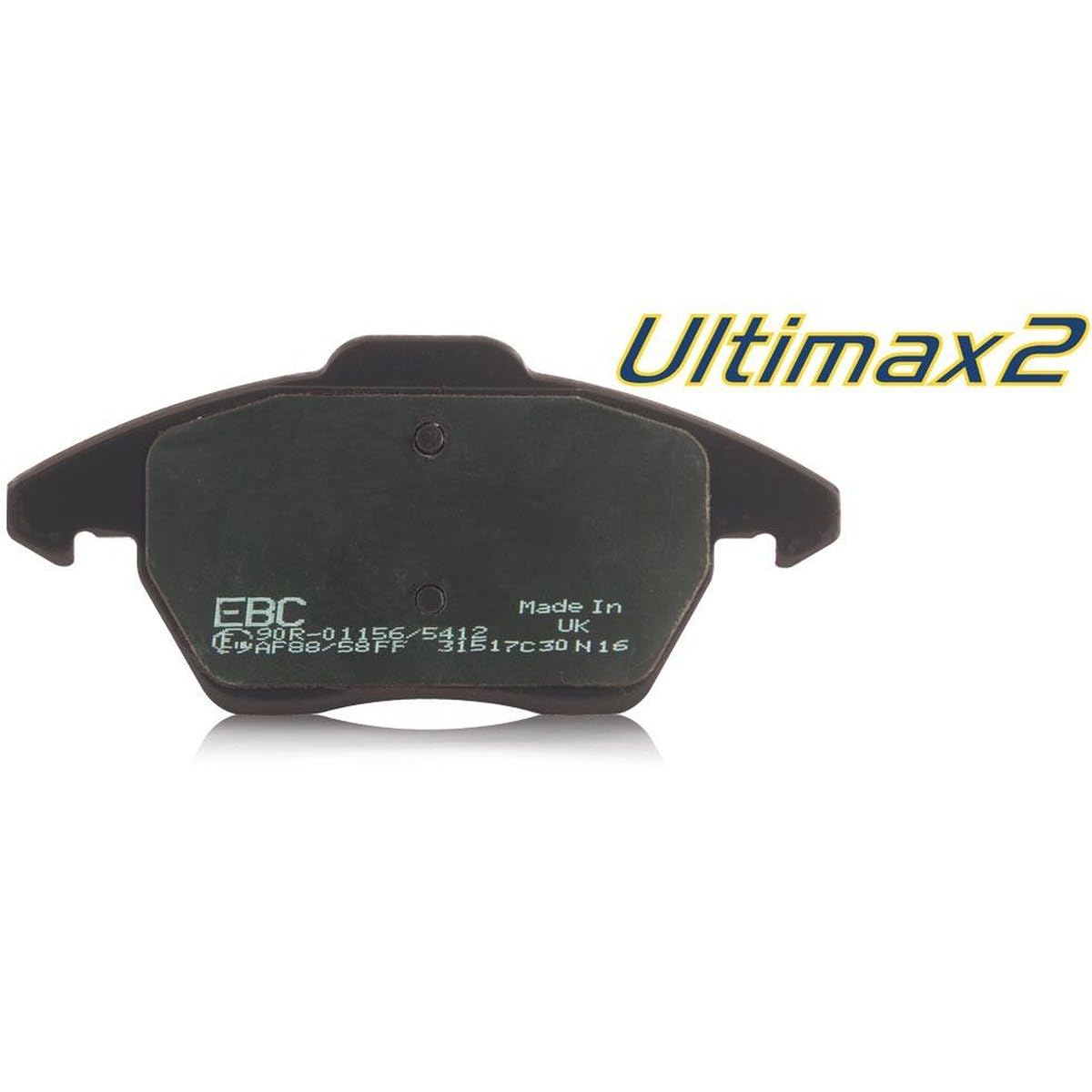 EBC Brakes dpx2015 BLACKS TUFF Pastiglie Freno, Pasticche Freni Anteriori Auto