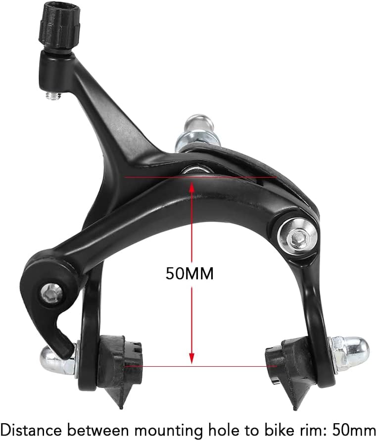 Bike Brake,Front/Rear Fixie Bike Brake Kit Road Bike Cruiser Brake Set Bike Caliper Brake Kit Side Pull Brake Set