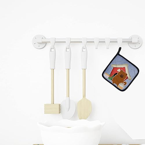 Miniatura 3 de Caroline's Treasures BB2896PTHD - Juego de soportes para ollas de cocina, resistentes al calor, almohadillas calientes para cocinar, hornear,