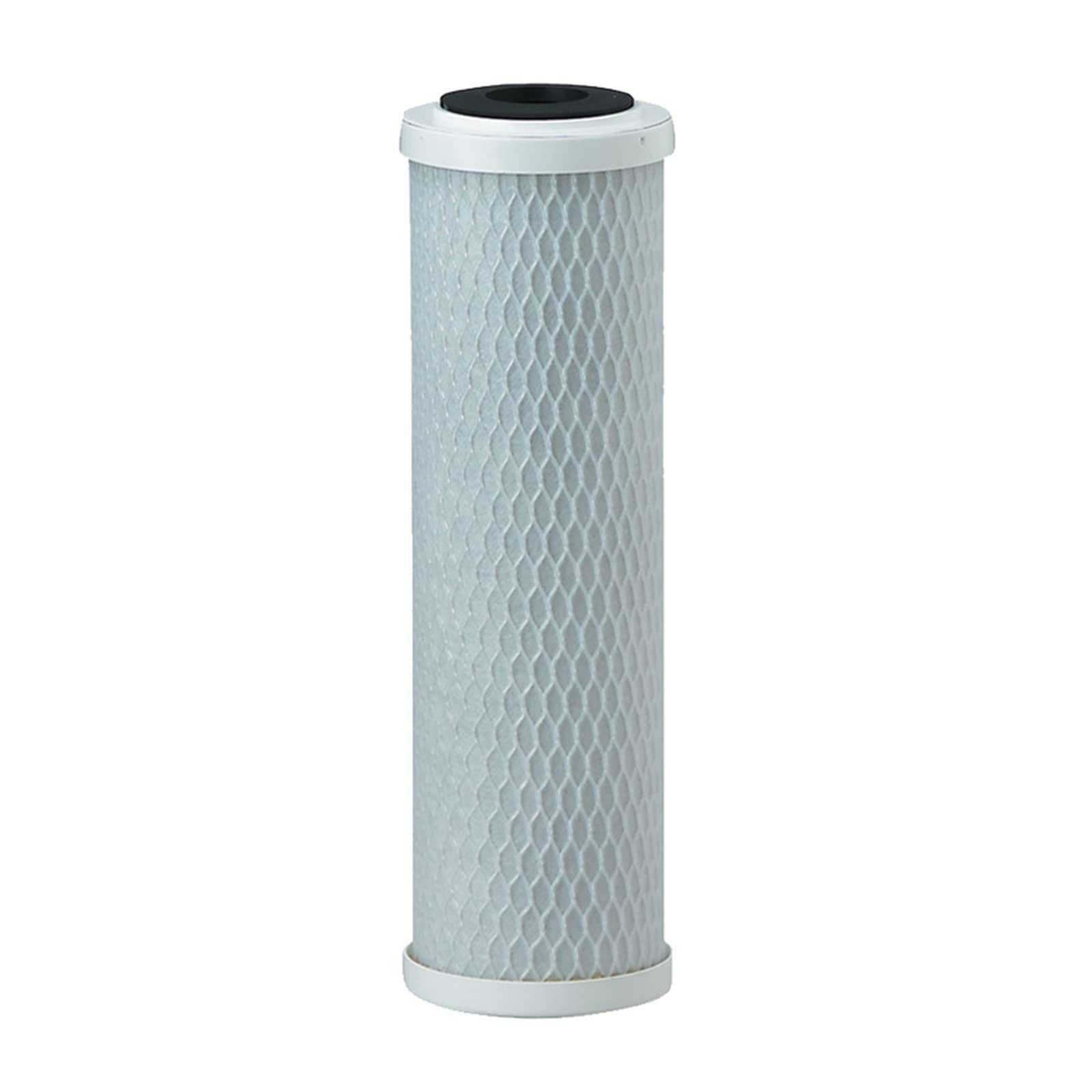 2 cartuchos de filtro agua bloque carbón activado CBC-10 10 pulgadas y 0,5 micrones for purificador en el sabor del agua. Fácil instalación