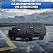 Waterproof Car Cover Custom Fit for Chevy Suburban 1973-2025, Migaven Full Exterior Cover Sun Rain Protection with Door Zipper and Cotton Lining