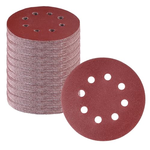 WORKPRO 170-piece Sanding Discs Set - 5-Inch 8-Hole Sandpaper 11 Grades Include 40,60,80,100,120,150,180,240,320,400,600 Grits for Random Orbital Sander(Not for Oscillating Tools or Mouse Sander)