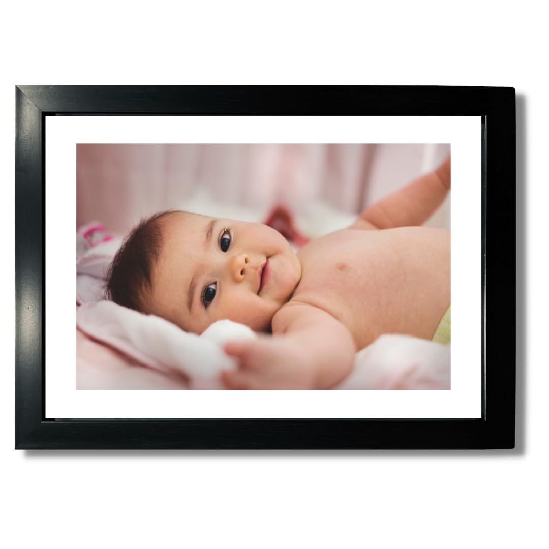Kagaz Kala Wood Baby Posters For Pregnant Women - Baby Posters For Wall - Baby Posters With Frame - 10X13 Inches Landscape (Baby 1) (B0CHFVW62Q) Amazon Price History, Amazon Price Tracker