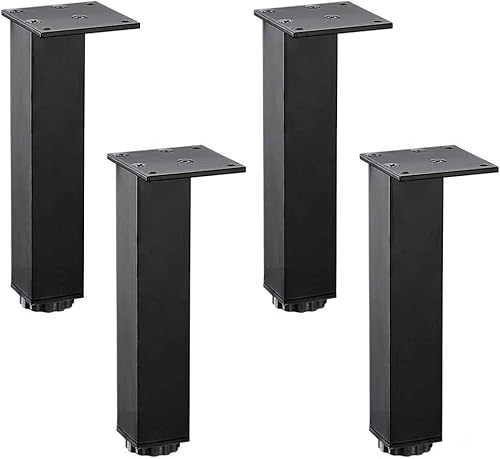 Patas de muebles de aleación de aluminio, patas ajustables, patas de sofá, patas de armario, piezas de repuesto para cocina, mesa de café, gabinetes