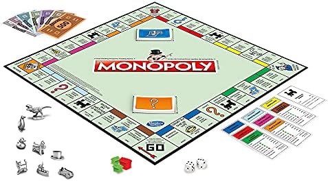 Monopoly Board Game, Family Board Games for Adults and Kids, Family Games, 2 to 6 Players, Strategy Games for Kids,, Ages 8 and Up 4 51LGdIiC++L. AC