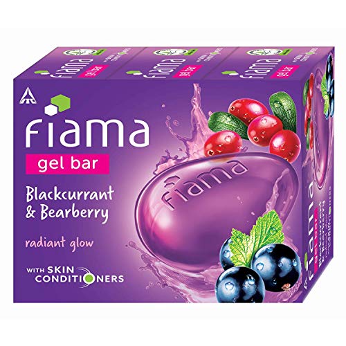 Fiama Di Wills Gel Bar Bearberry & Blackcurrant 125g (Pack of 3)