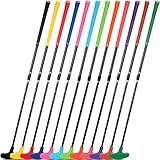 Liliful 12 Pack Golf Putters for Kids Two Way Mini Golf Putter Bulk Putter for Right or Left Handed Golfers Adjustable Length Golf Clubs Set for Men and Women(Multi Color)