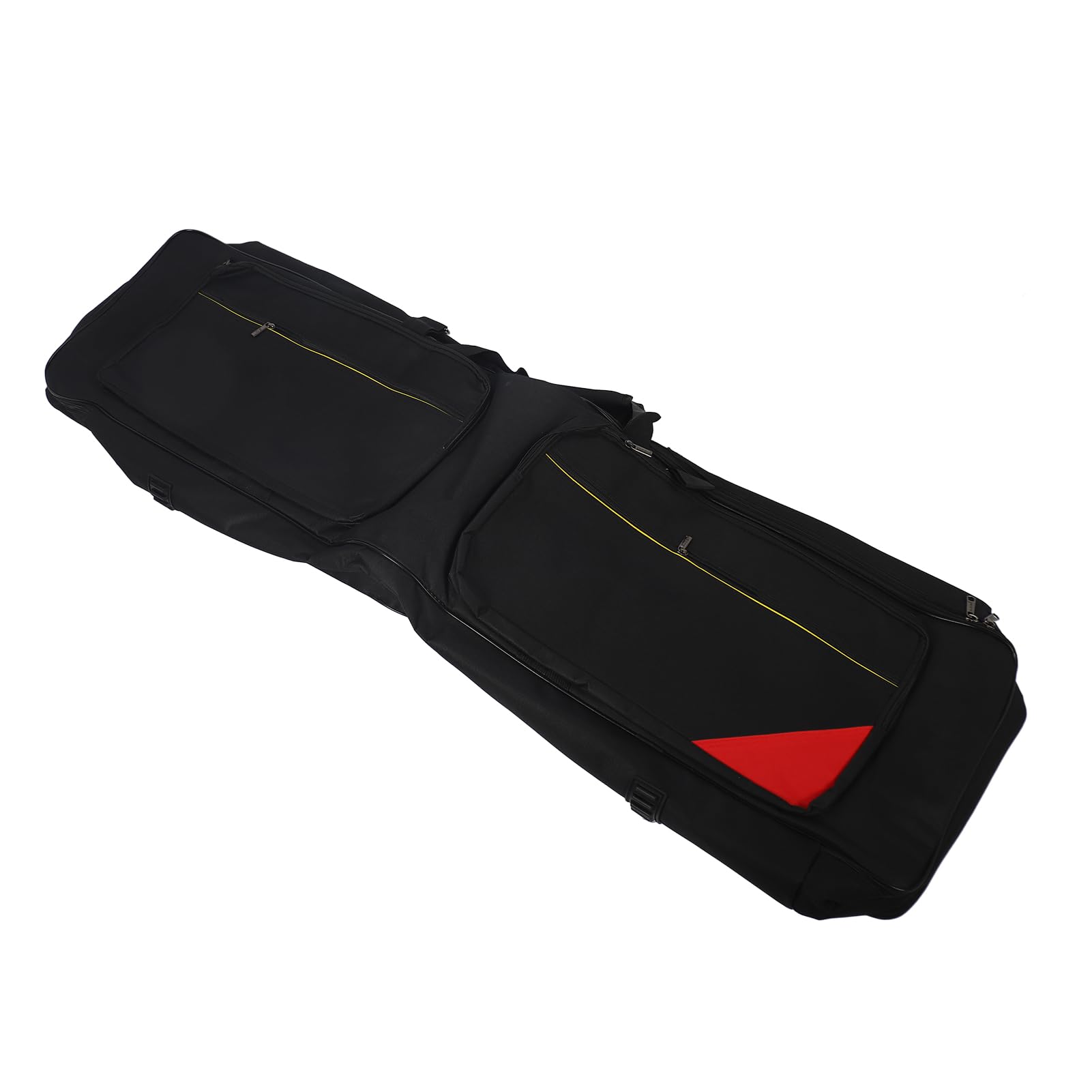 Bediffer Custodia per Tastiera a 88 Tasti Borsa Protettiva Leggera per Pianoforte con Maniglia per Viaggio e Stoccaggio Materiale Nero 600D