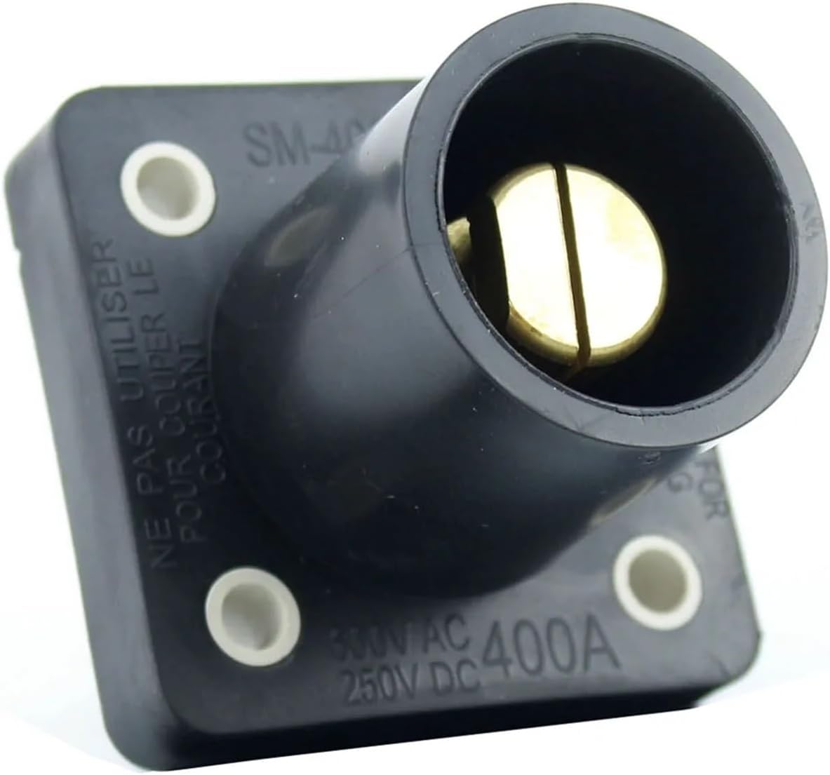 400 Male Socket Single Pole Power Connector Panel Mount Camlock Factory Directly(Red)