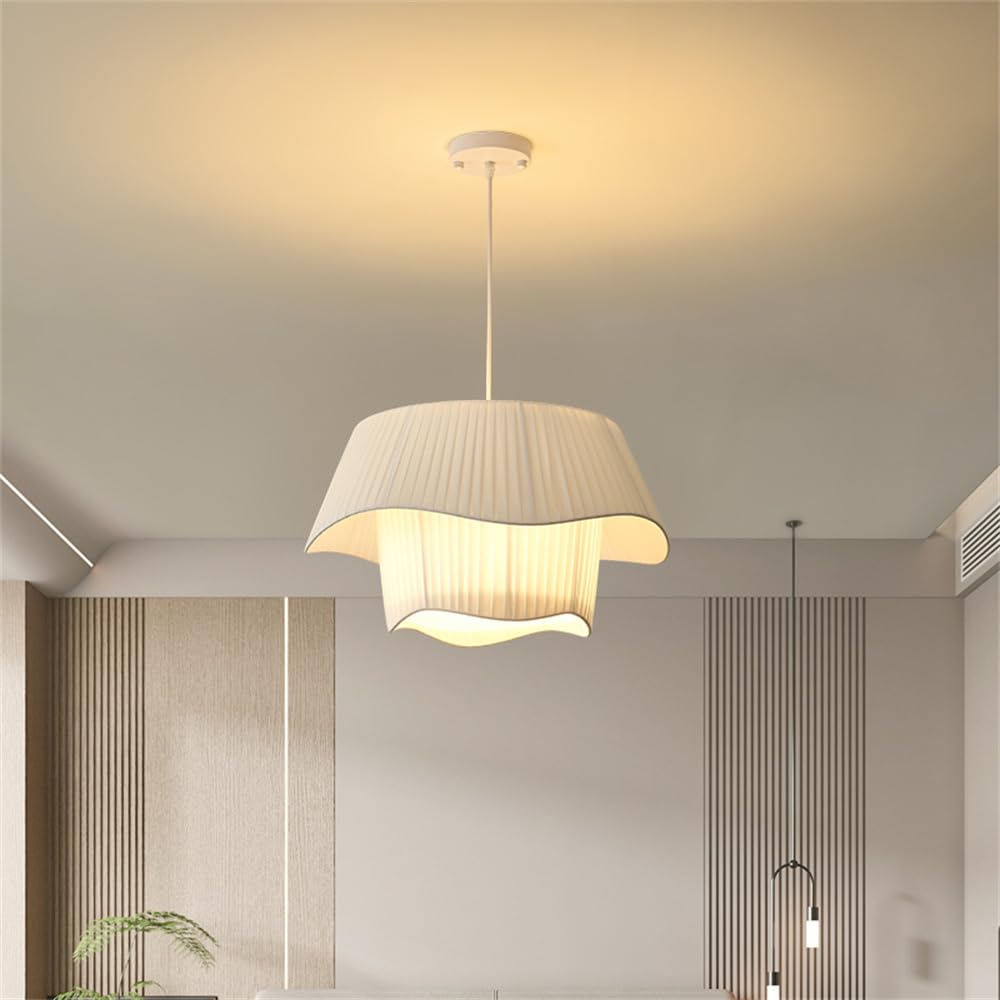 CSXSXAUO Contemporary LED Pendant Lamp Fashion Art Dining Room Bedroom Study Hotel Villa Cafe Corridor Home Chandelier (Style C D50cm)