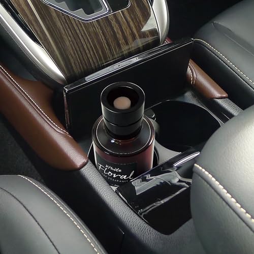 Image of CARALL Brown Marks Liquid White Floral Car Air Freshener (160ml)