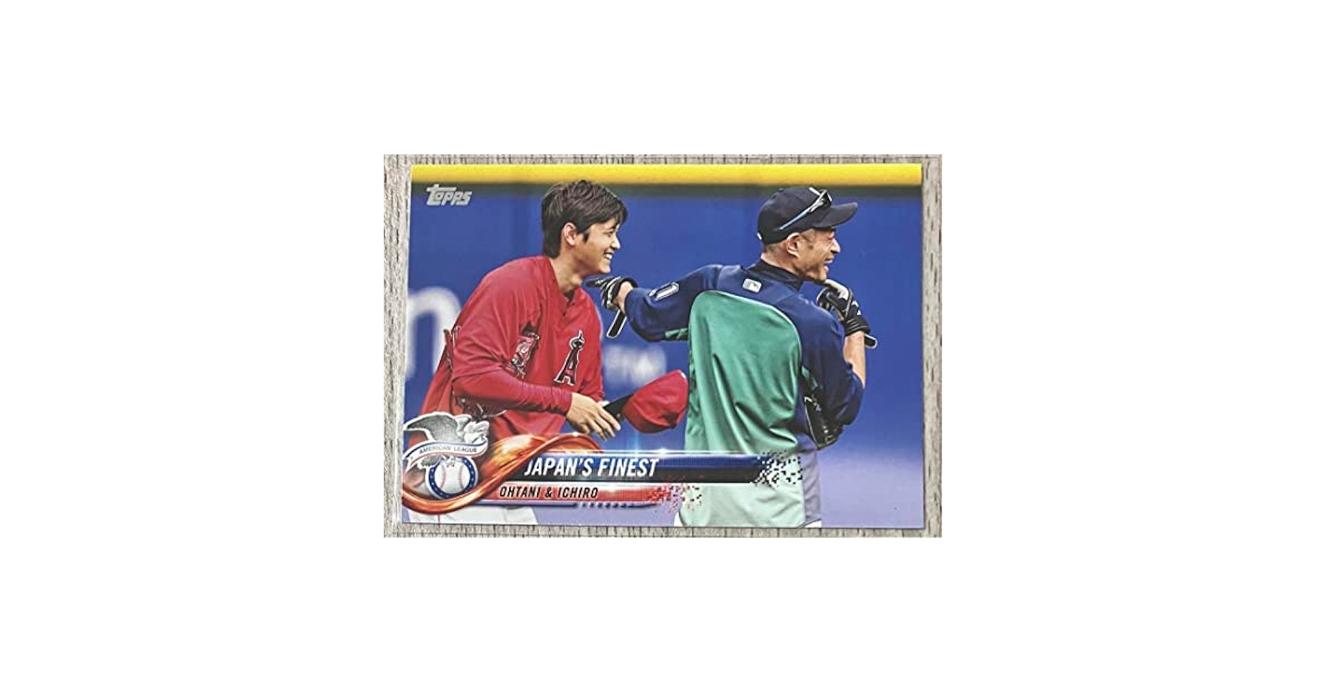Amazon.co.jp: TOPPS 大谷翔平 イチロー コラボカード WBC 侍