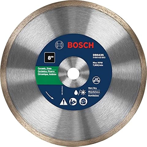 BOSCH DB843S 8-Inch Continuous Rim Diamond Blade Cover