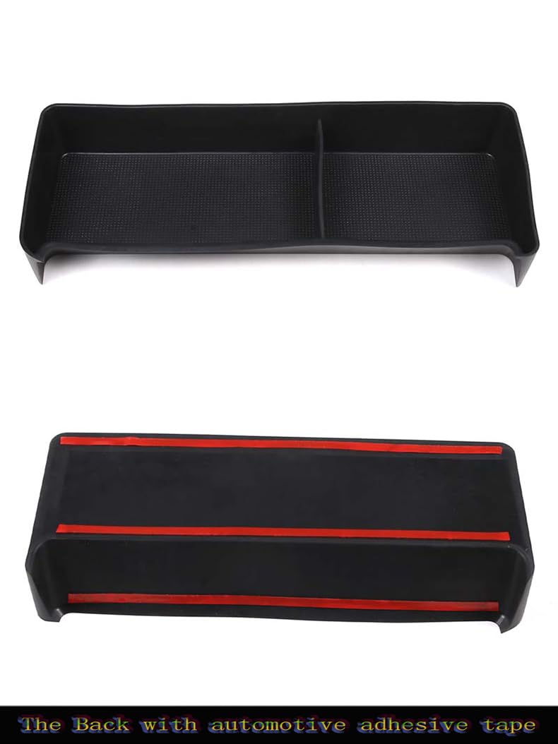 PIUGILH Caja de almacenamiento trasera con pantalla para tablero de instrumentos adecuada para INEOS Grenadier 2020-2024, consola central, organizador para el interior del coche