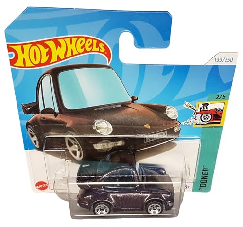 Hot Wheels Porsche 911 Turbo 3.6 1:64 Metalflake miniatura 2