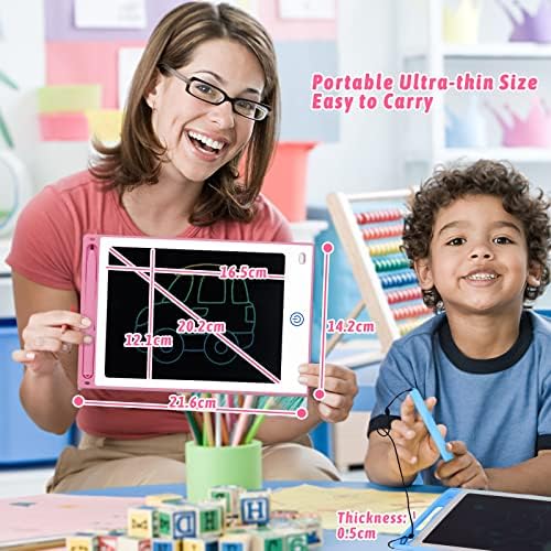 Lanlelin Toys for 3-6 Years Old Girls and Boys, Drawing Board 8.5 Inch Colorful Drawing Tablet for Kids, Creative Education for Toddlers Toys for Girls Gifts for Kids Toys Kids Art Kids Crafts. 3 51LGhm4oWQL. AC