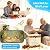 Bird Feeder with Camera, Smart Bird Feeder Camera with AI Identify BirdSpecies, Solar Powered, Instant Alerts, 2K HD Video, Various DIY Addons, 2.4G WiFi, Gift for Mom Dad Birdlover (Green)