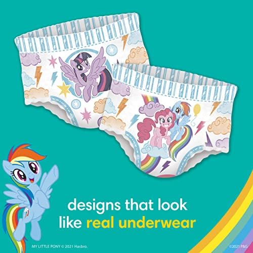 Pampers Easy Ups Training Underwear Girls Size 6 4T5T, 86 Count - 3