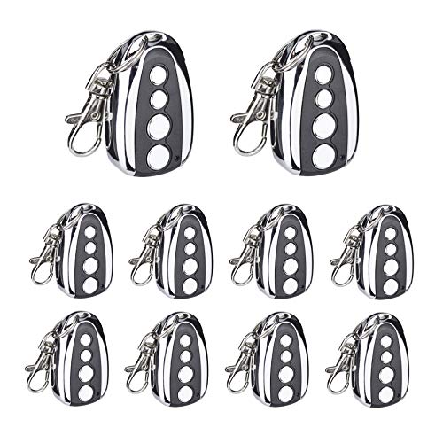 CO-Z Backup Key Remote Control for Automatic Sliding Gate Opener Hardware Sliding Driveway Security Kit (10pcs)