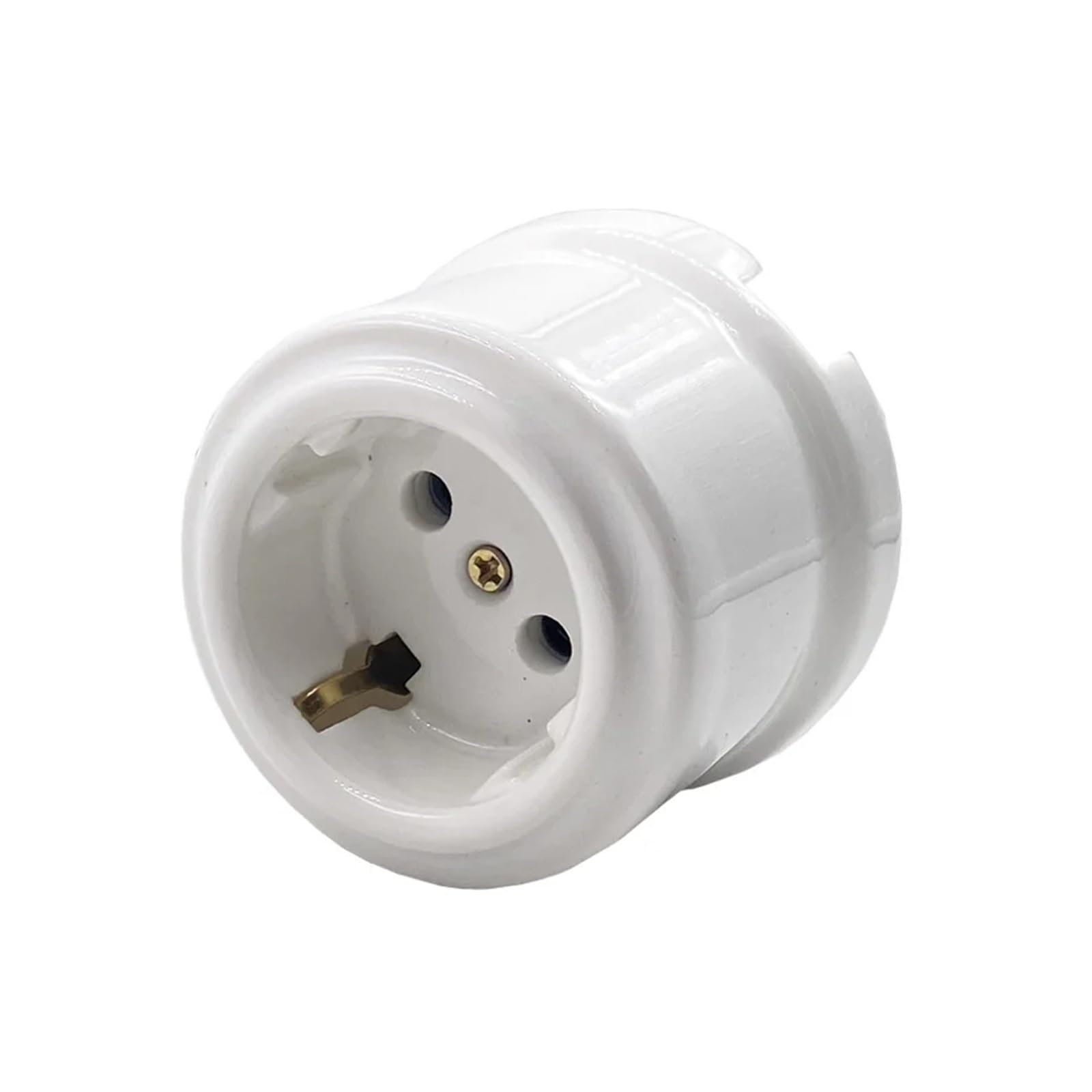 Interruptor giratorio de luz de pared(White Socket)