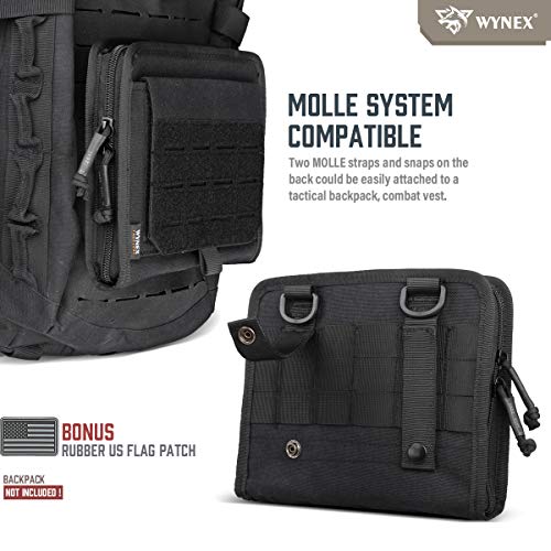 Wynex WY-0170B Tactical Folding Admin Pouch, Molle Tool Bag Of Laser-Cut Design thumb #5