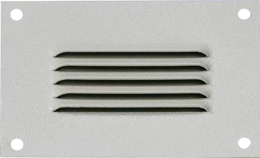 Rittal Grey Steel Vent Grille, 110 x 330mm