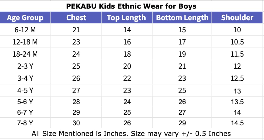 PEKABU Boys Dhoti Kurta Set for Kids - Cotton Kurta and Elastic Waist Dhoti Set - Traditional Dress for Kids (Red, 5-6 Years) - Image 6 thumbnail