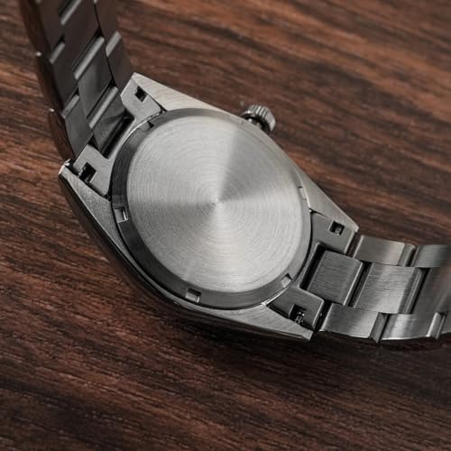 Image of watchdives VH31 Quartz Watch, WD1016 V3 Men Watches 37mm Dial Stainless Steel Wristwatch Sweep Sports Watch 100M Waterproof