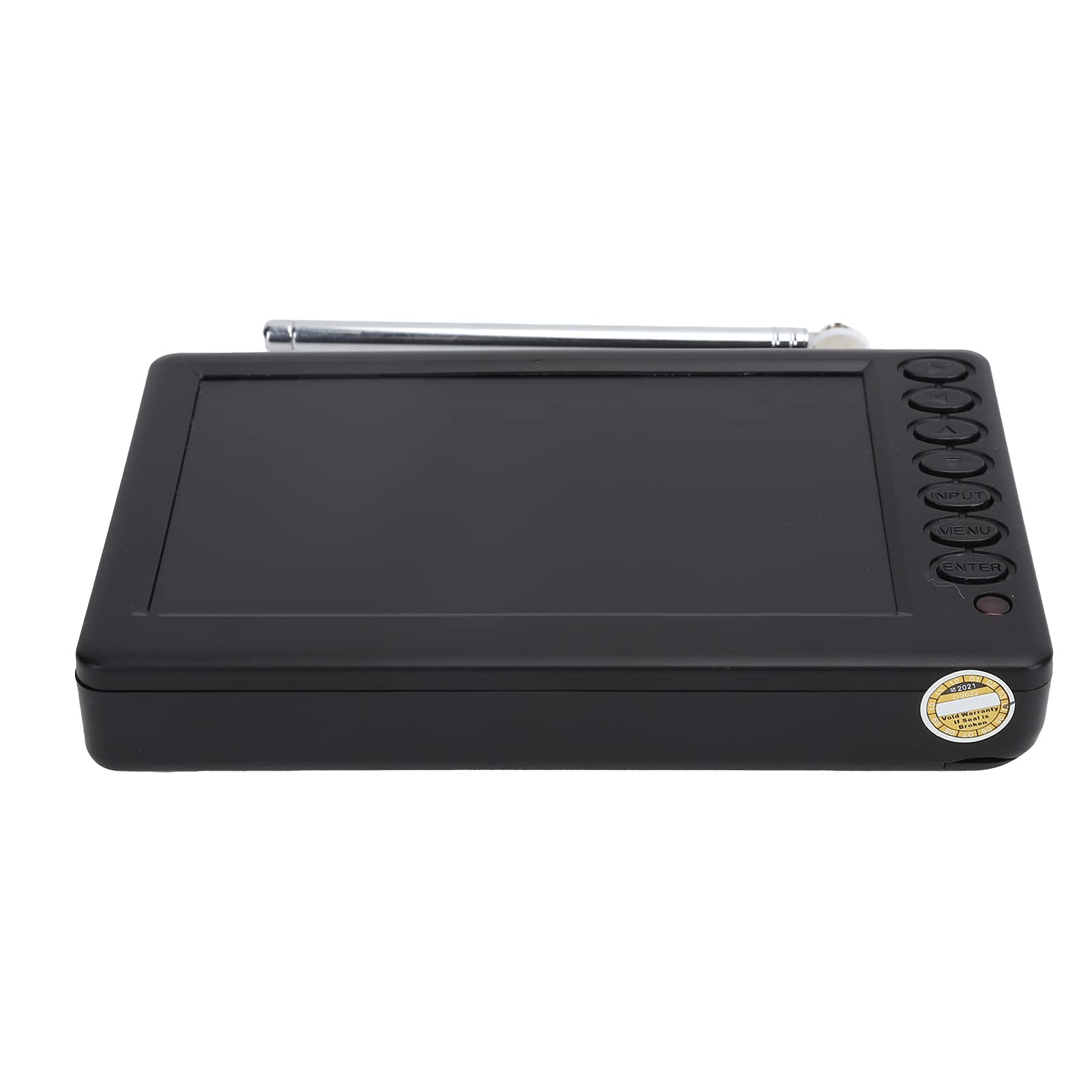 Téléviseur portable avec écran couleur TFT-LED de 5", vidéo 1080p, USB, fente pour carte mémoire, batterie 1500 mAh, pour voyage, camping, mini TV