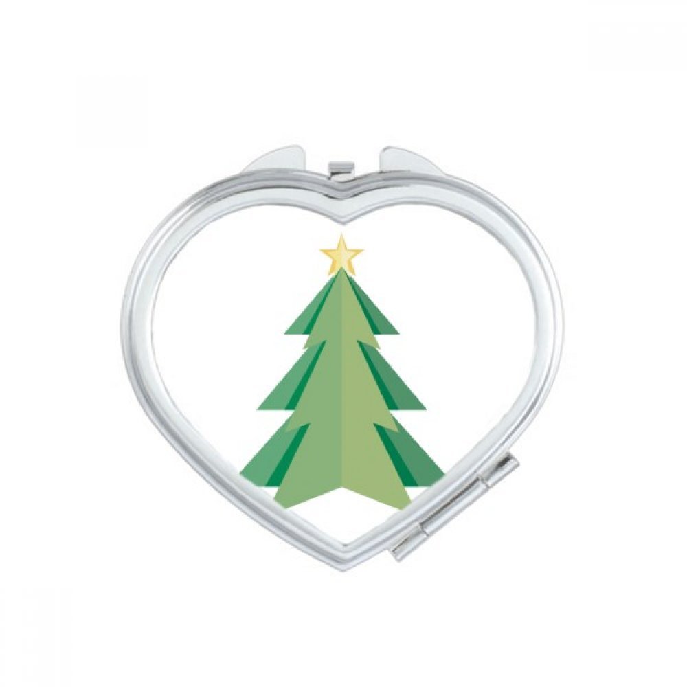 Miroir de poche de maquillage fleur de Noël idéal pour vos retouches en voyage