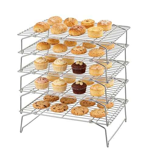 Herogo 5-Tier 15" x 10" Cooling Rack