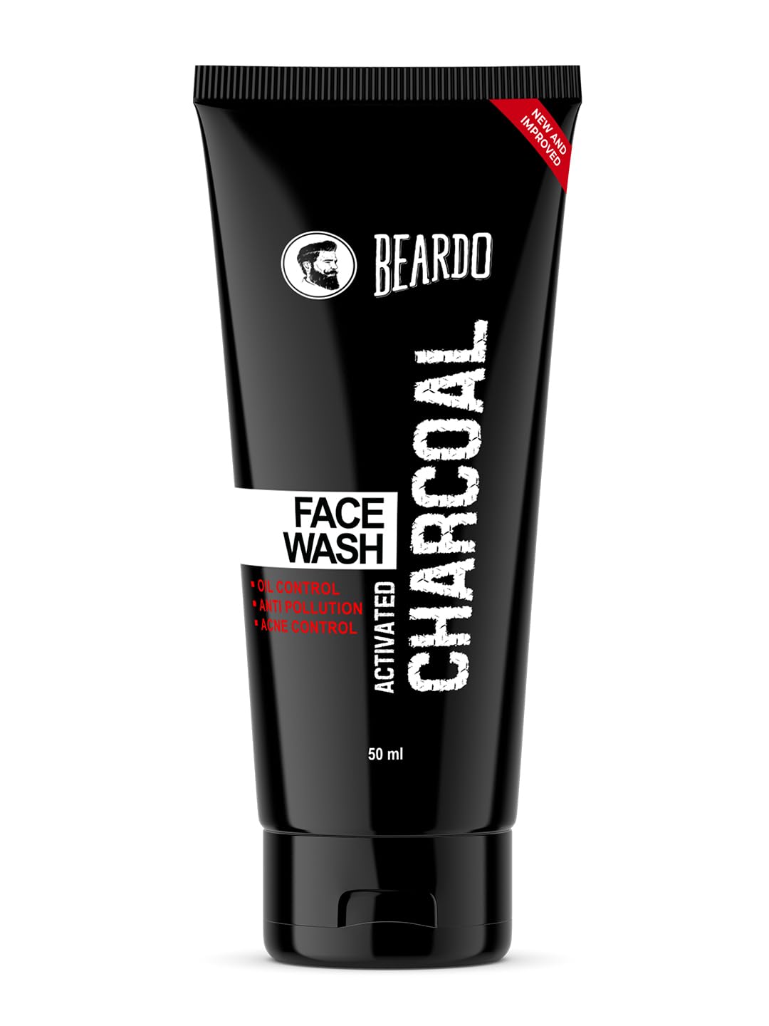 Beardo Activated Charcoal Anti Pollution Face Wash for Deep Pore