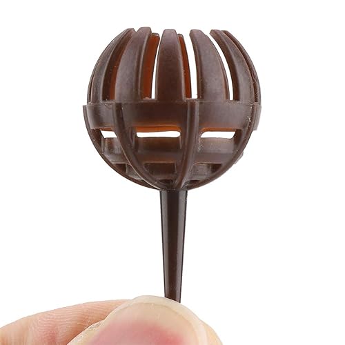 100 unidsset de fertilizantes cubierta caja cesta portátil seguro attóxico ABS material reutilizable para bonsái planta flor orquídea pequeña planta