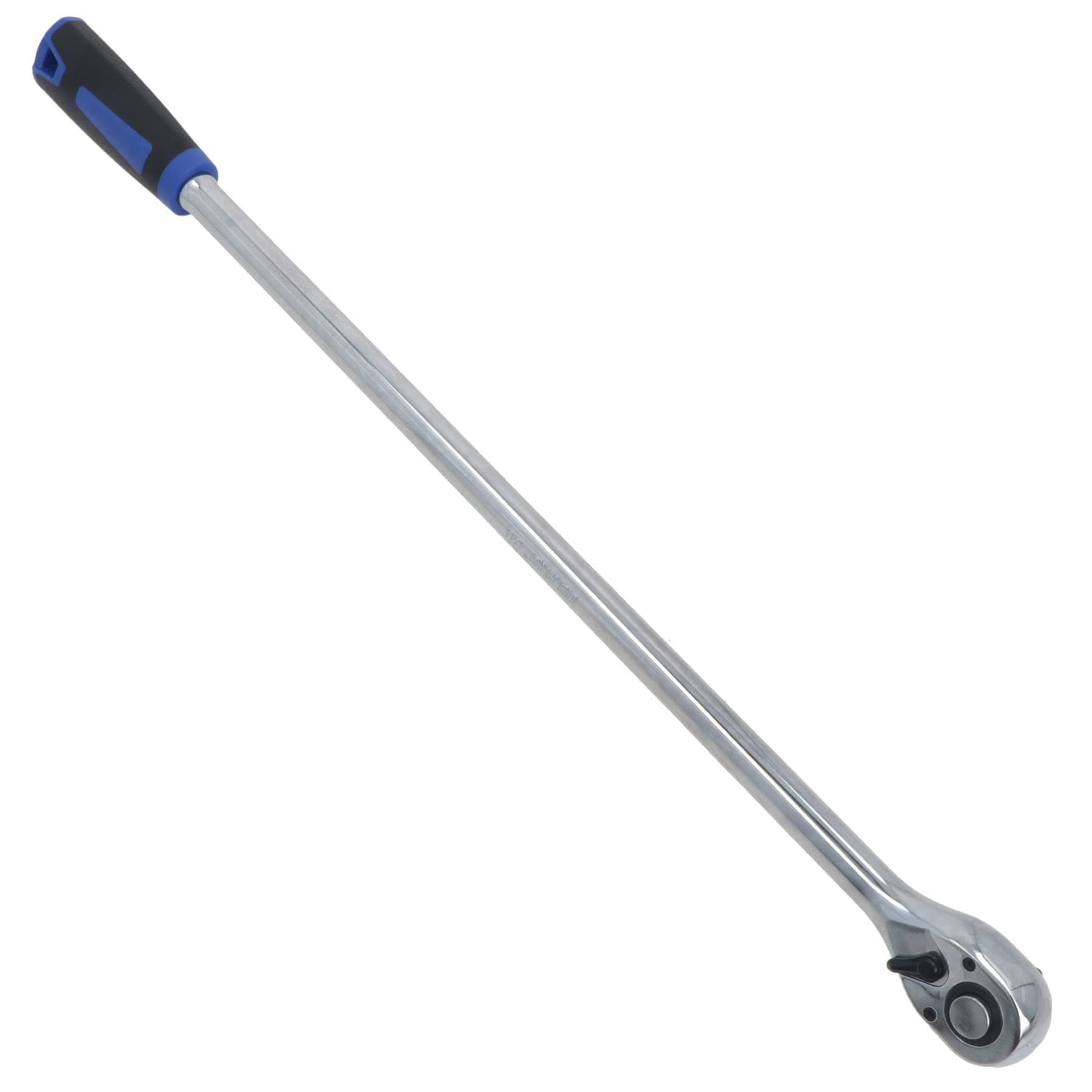 AB Tools Clé à cliquet droite réversible extra longue avec poignée TPR 600 mm