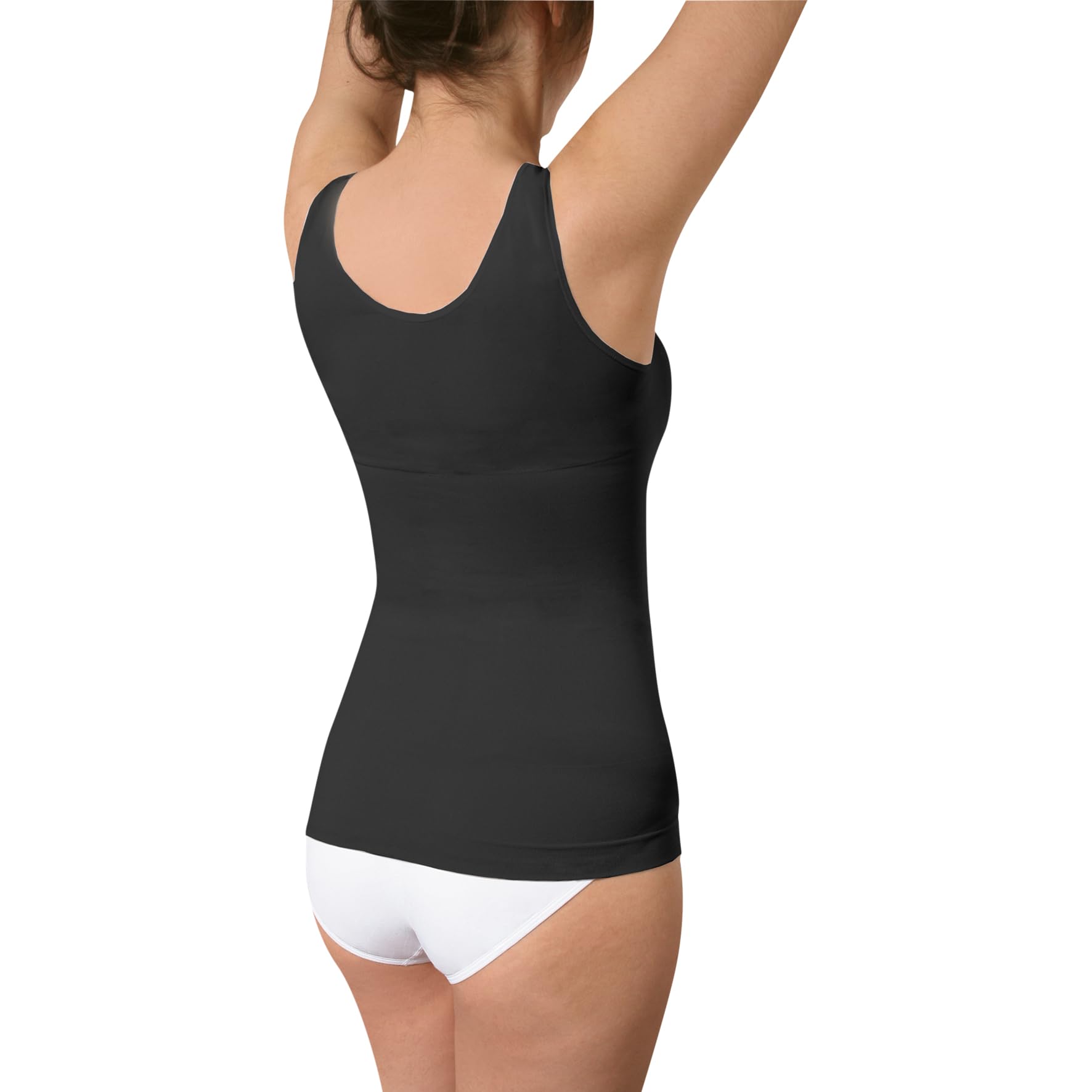 BestSale247 Damski top – bezszwowy podkoszulek z efektem modelującym, modelująca koszula