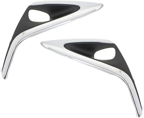 KarParts360 Para 2016 2017 2018 Lexus ES350 Bisel de la luz antinieblacubierta del lado del conductor y del pasajero par sustituye a LX1038115