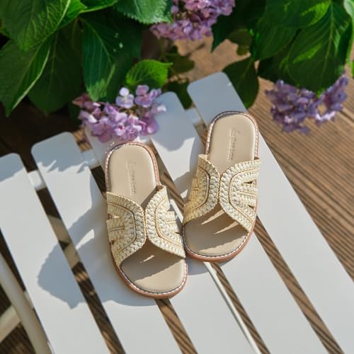 Image of THEE BRON Girls Cute Slip-On Slippers Stylish Sandals for Toddlers & Kids