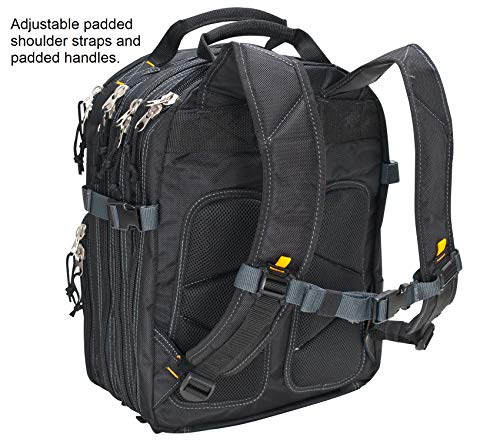 Clc Custom Leathercraft 1132 75-Pocket Tool Backpack #TOP3