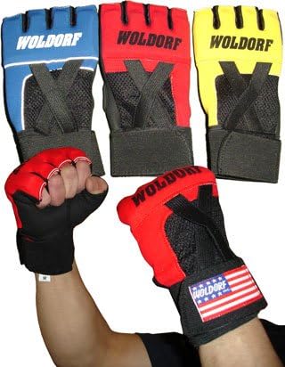 Mesh Gel Gloves in Black