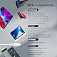 USB C Kopfhörer mit Kabel für iPhone 16,HiFi Stereo In-Ear Kopfhörer mit Noise Isolating,Kabelgebunden mit Mikrofon und Lautstärkeregler,Kompatibel mit iPhone 16/15/Plus/Pro Max,Galaxy S24/S23/Ultra