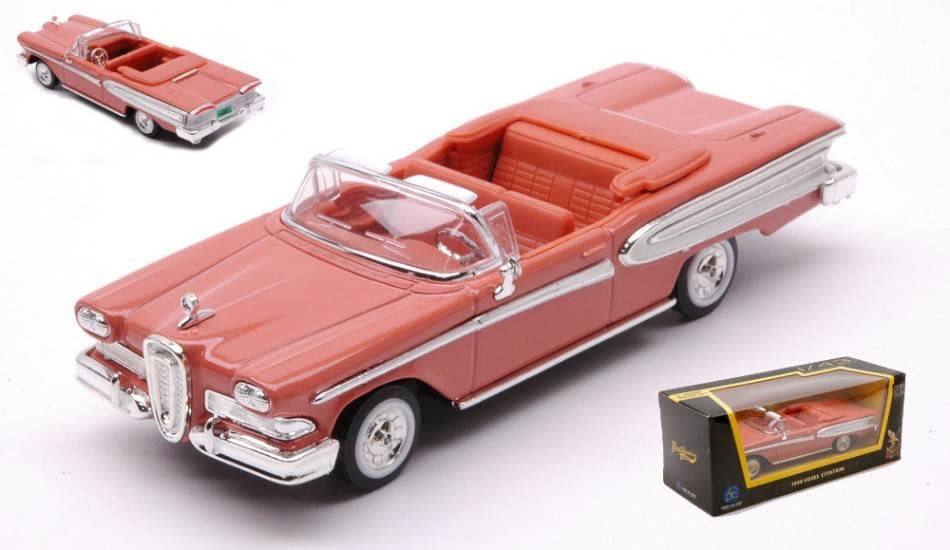 Lucky Die CastSCALE MODEL COMPATIBLE WITH EDSEL CITATION 1958 ROAD SIGNATURE BUCKSKIN BROWN 1:43 LDC94222BB