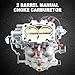 2 Barrel Carter Type BBD High Top Carburetor for 1966-1984 Dodge Plymouth with 318 360 Engine, Dodge Chrysler Plymouth 318 BBD Engine V8 5.2L 1966-1984