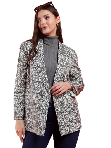 Image of KOTTY Womens Cotton Blend Standard Length Elegant Style Coat - Classic Style with Modern Detailing
