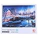 TOYANDONA 1 Juego/1000 Piezas Rompecabezas de Papel Paisaje Rompecabezas Educativo Cerebro Desafío Rompecabezas Niños Juguetes para Adolescentes Adultos Noche Nevada Aurora