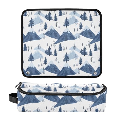 Bolsa de viaje organizadora para herramientas de cabello resistente al calor CWUPZAY miniatura 3