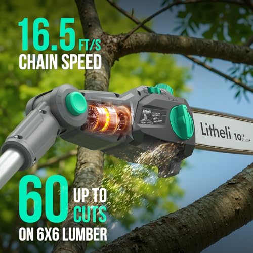 Litheli 10-Inch Multi-Angle Pole Saw