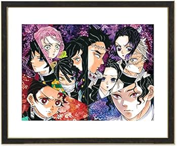 Amazon.co.jp: 鬼滅の刃 高級複製原画 無惨 vs （竈門炭治郎 冨岡義勇