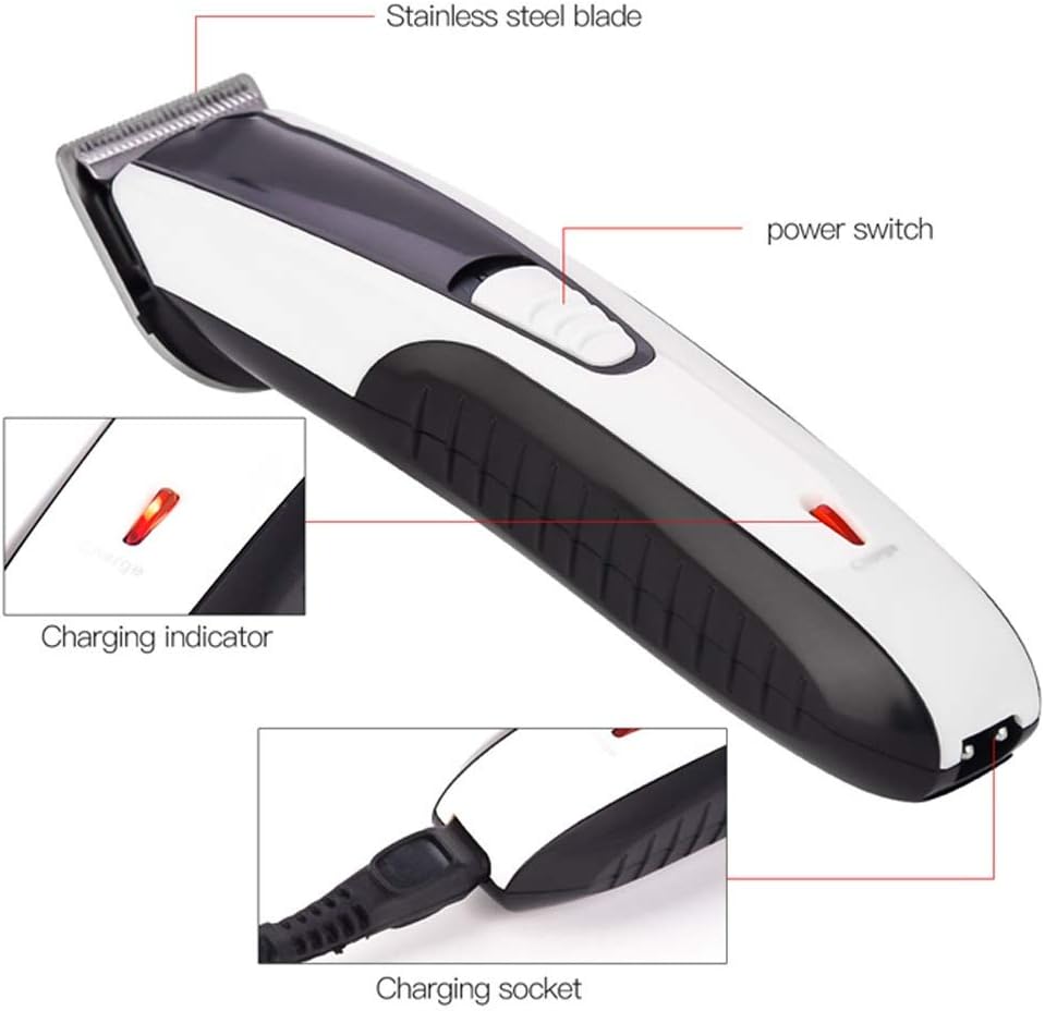 Professional Low Noise Electric Hair Clipper for Men Baby Rechargeable Beard Trimmer Cutting Machine Washable Cutter Blade