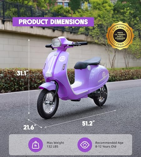 24V 3-Speed Kids Motorcycle