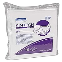 Kimtech Pure W4 Scheibenwischer 7605, 5 Beutel x 100 Blatt, weiß